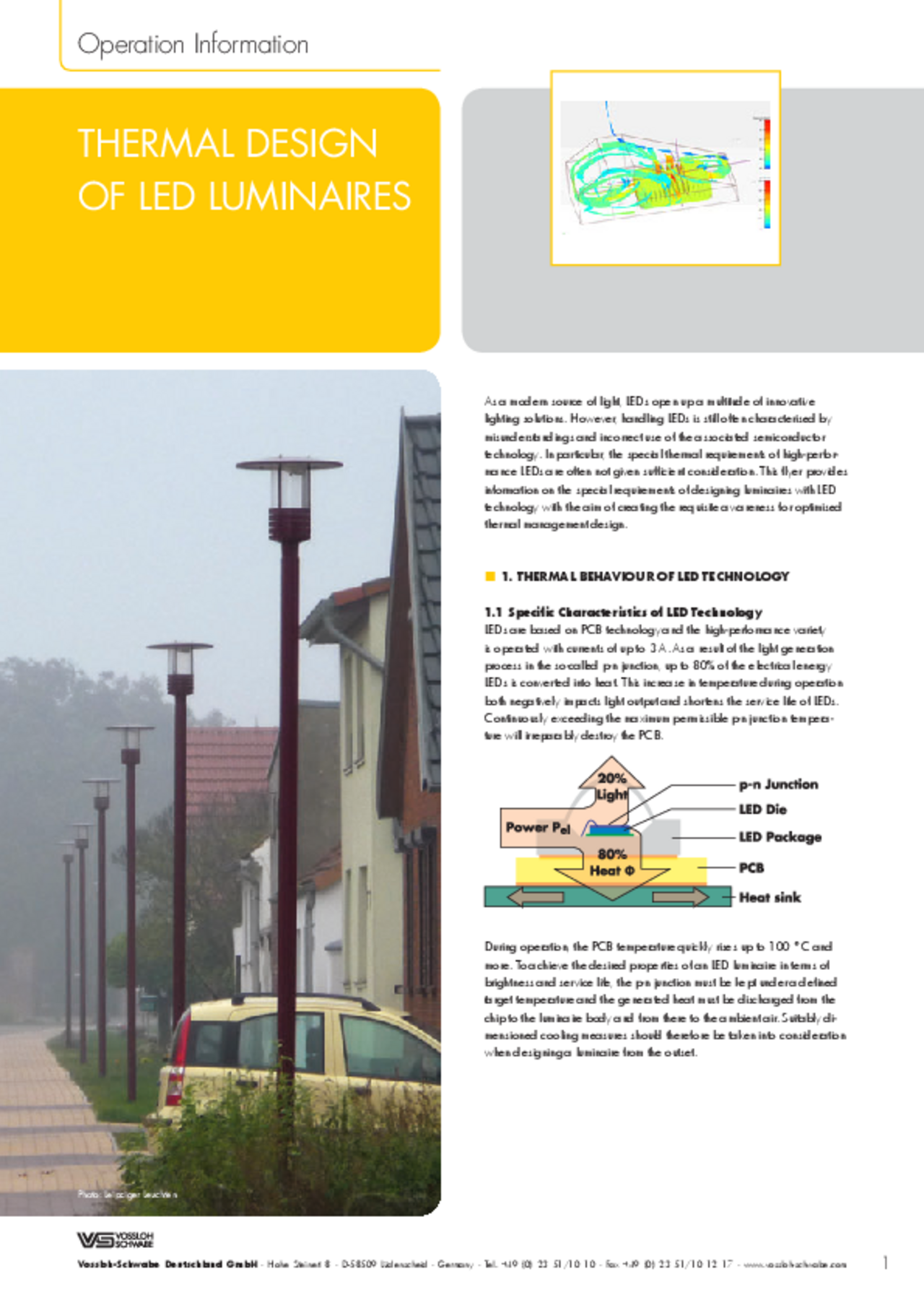 Thermal design of LED luminaires (EN)