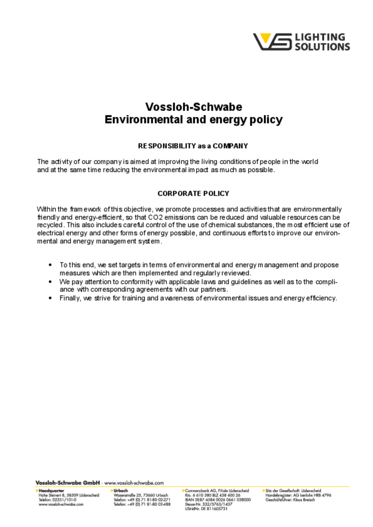 Environmental and Energy Policy (EN)